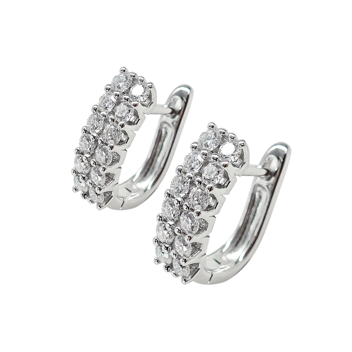 216LV Stones each Clip Earrings