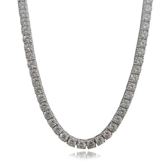 204LV Moissanite Tennis Necklace