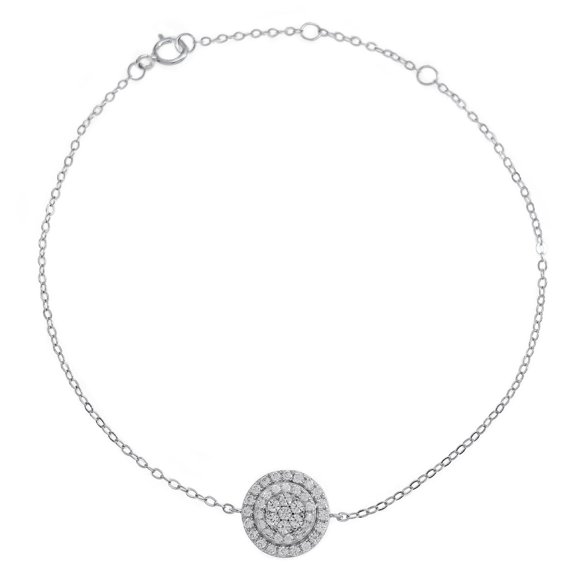 255LV Paved Round Bracelet