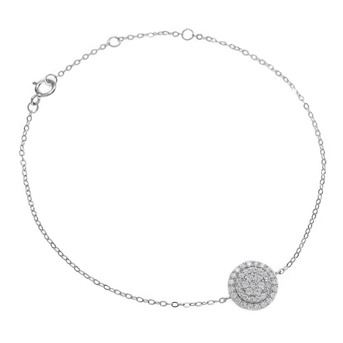 255LV Paved Round Bracelet