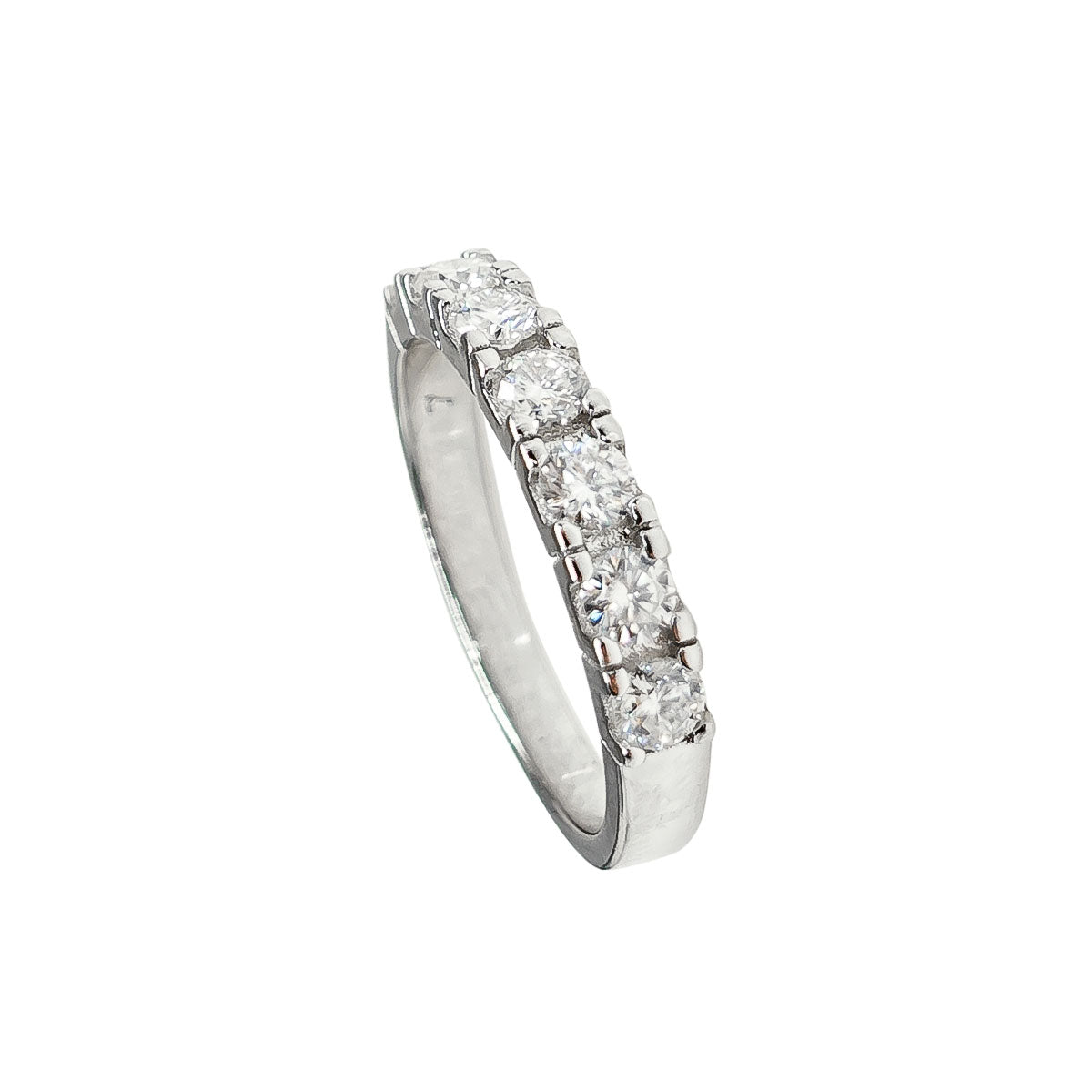 274LV Half Eternity Ring