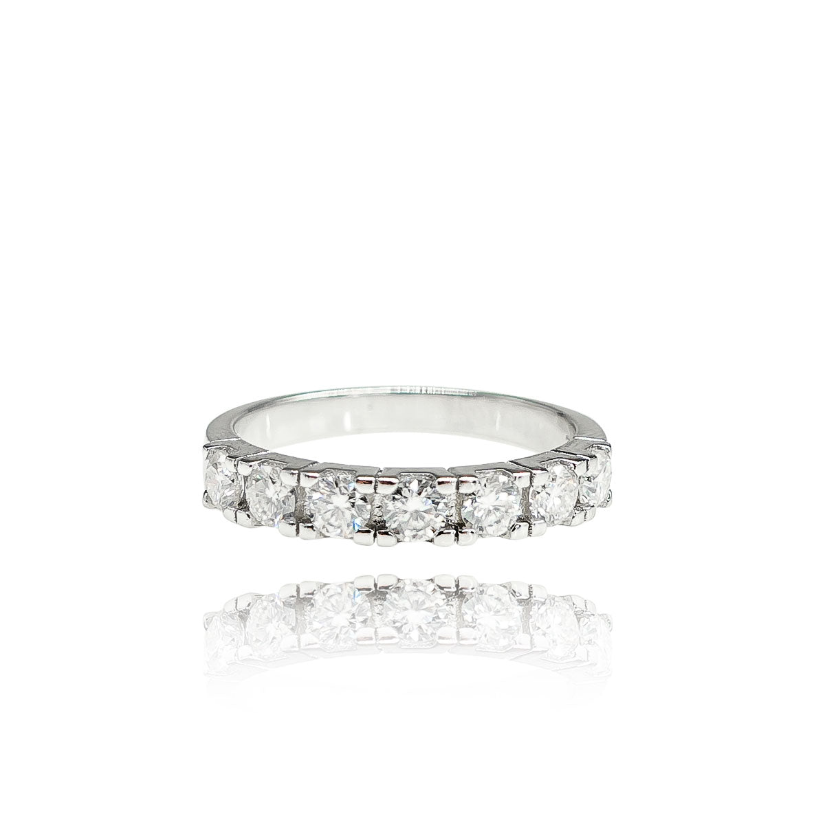 274LV Half Eternity Ring