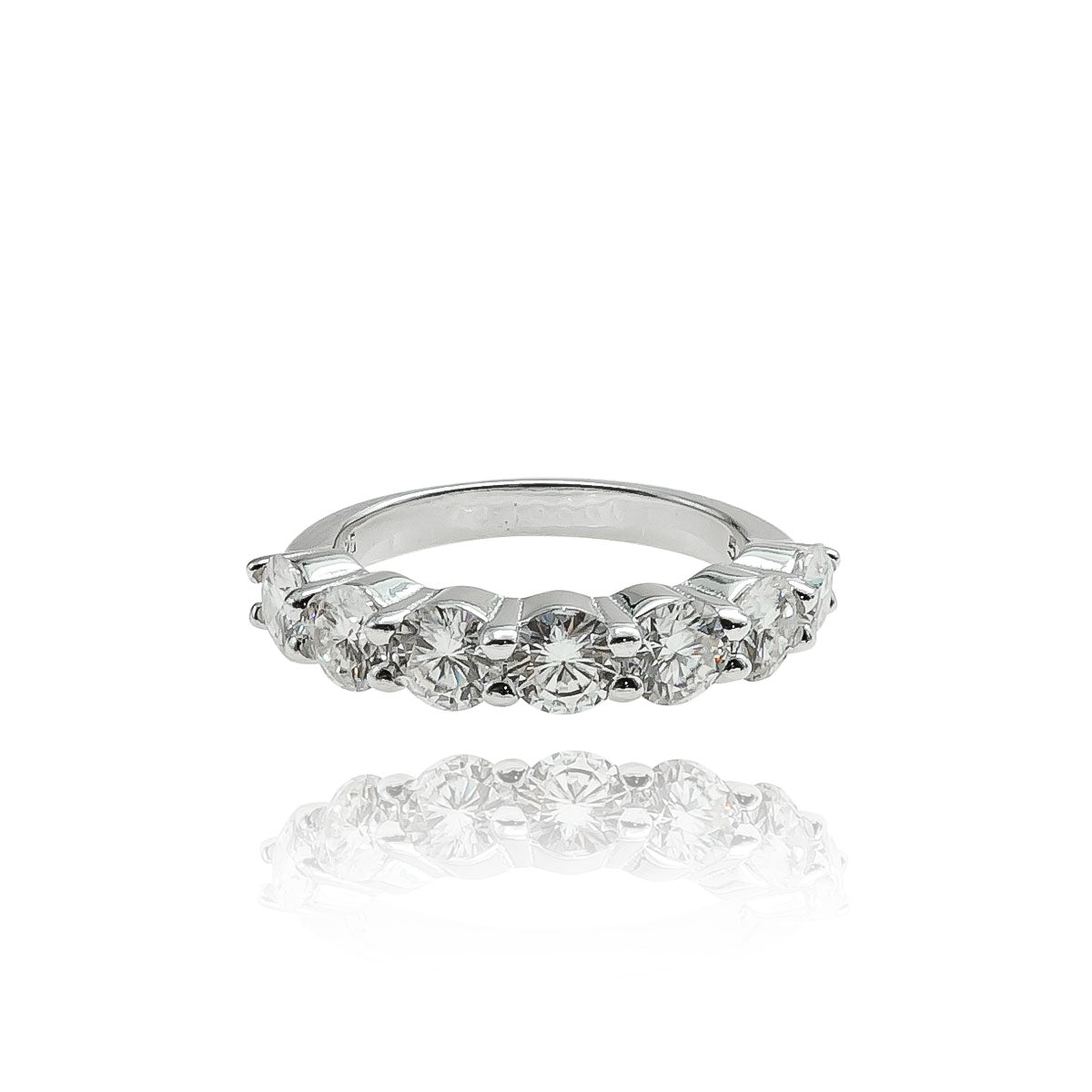 306LV6 Half Eternity Ring