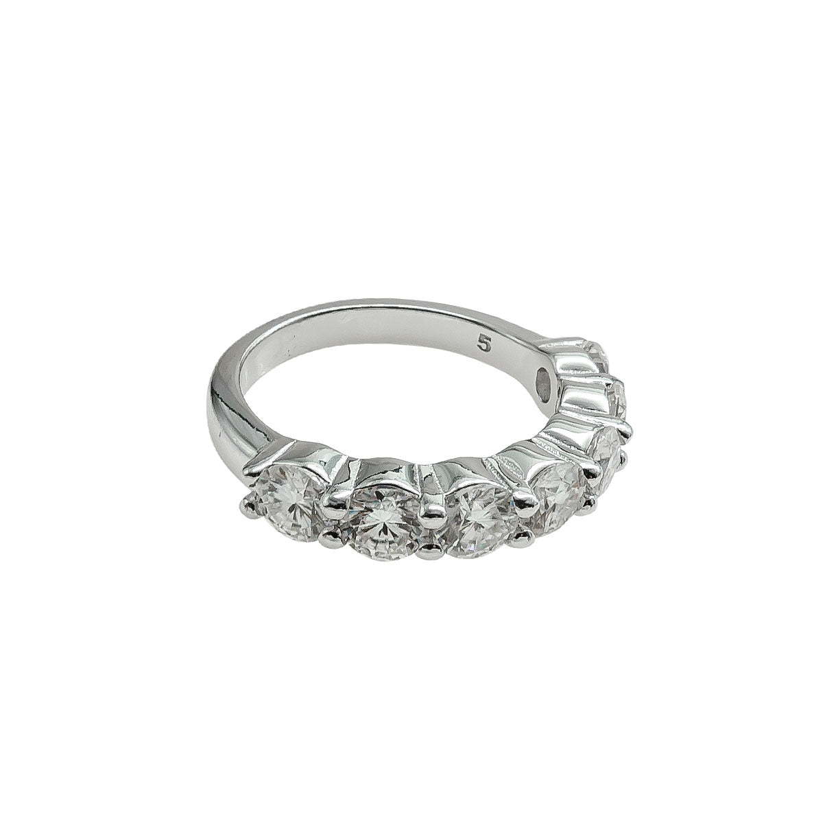 306LV6 Half Eternity Ring