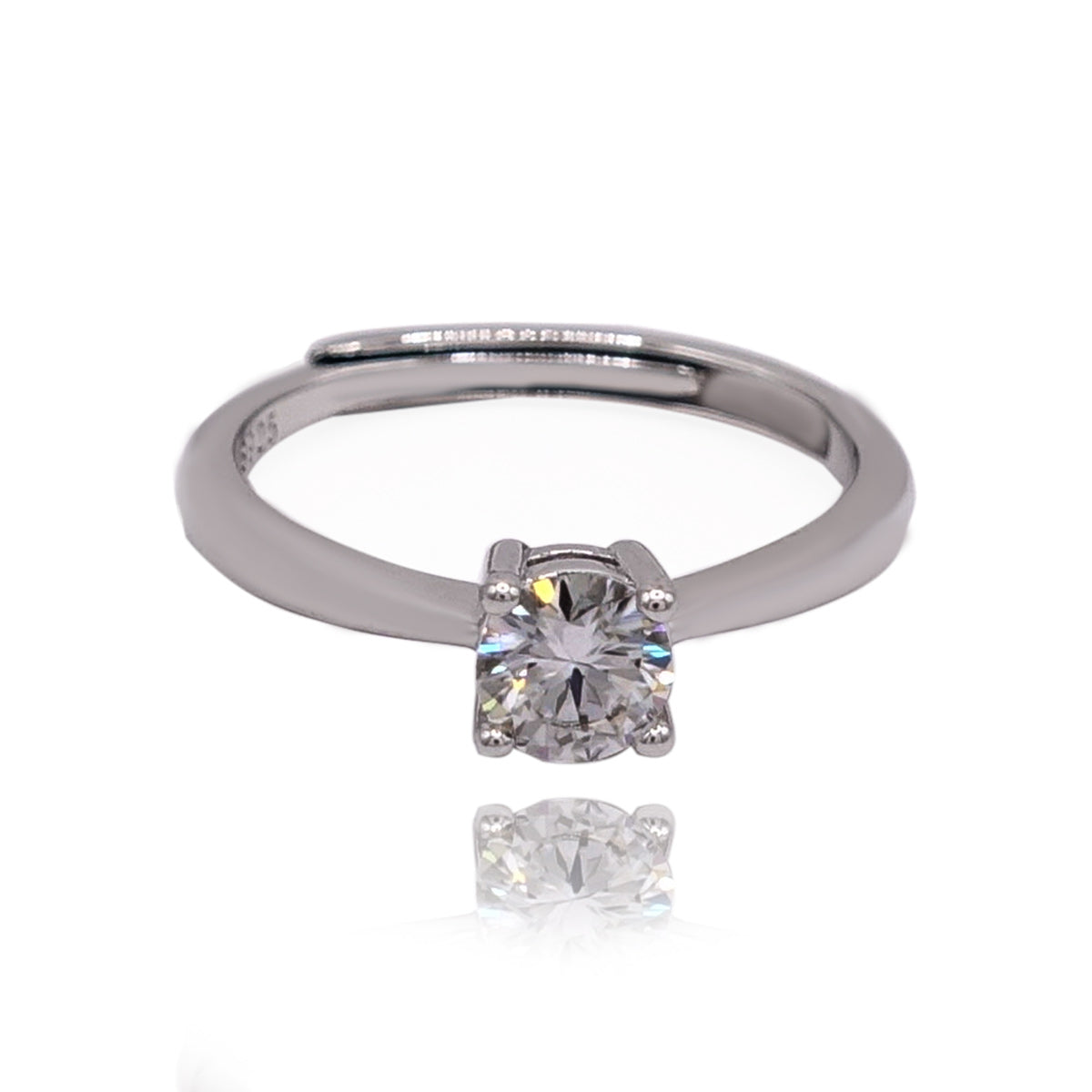 322LV Round Cut Solitaire  Engagement Ring