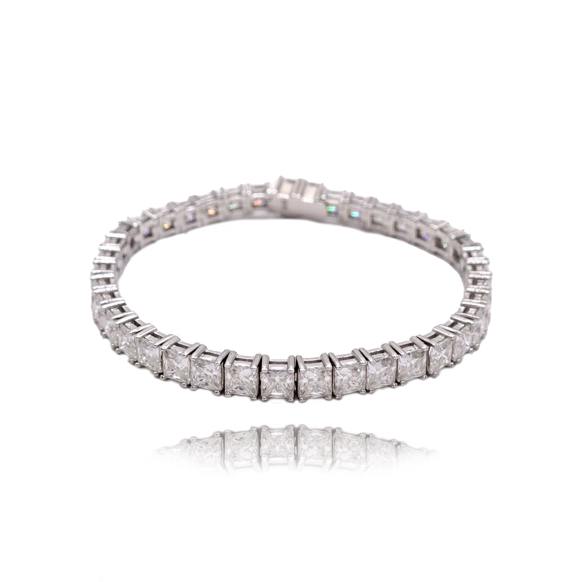 335LV Princess Cut Tennis Bracelet