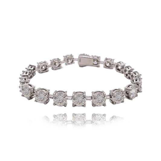 336LV Round Cut Tennis Bracelet