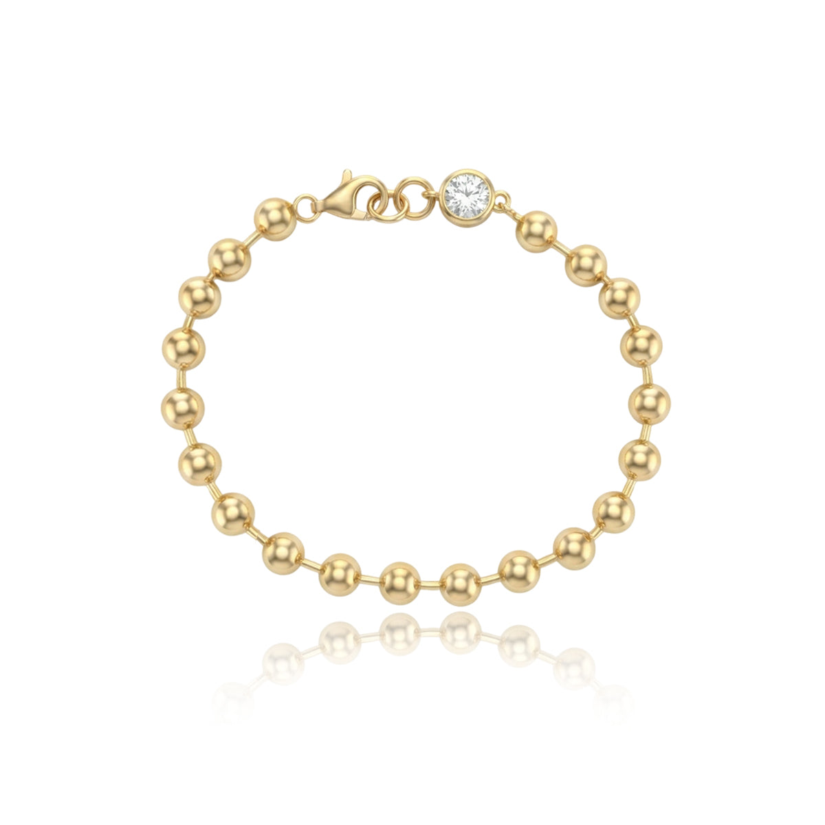 464LV Celeste Gold Bracelet